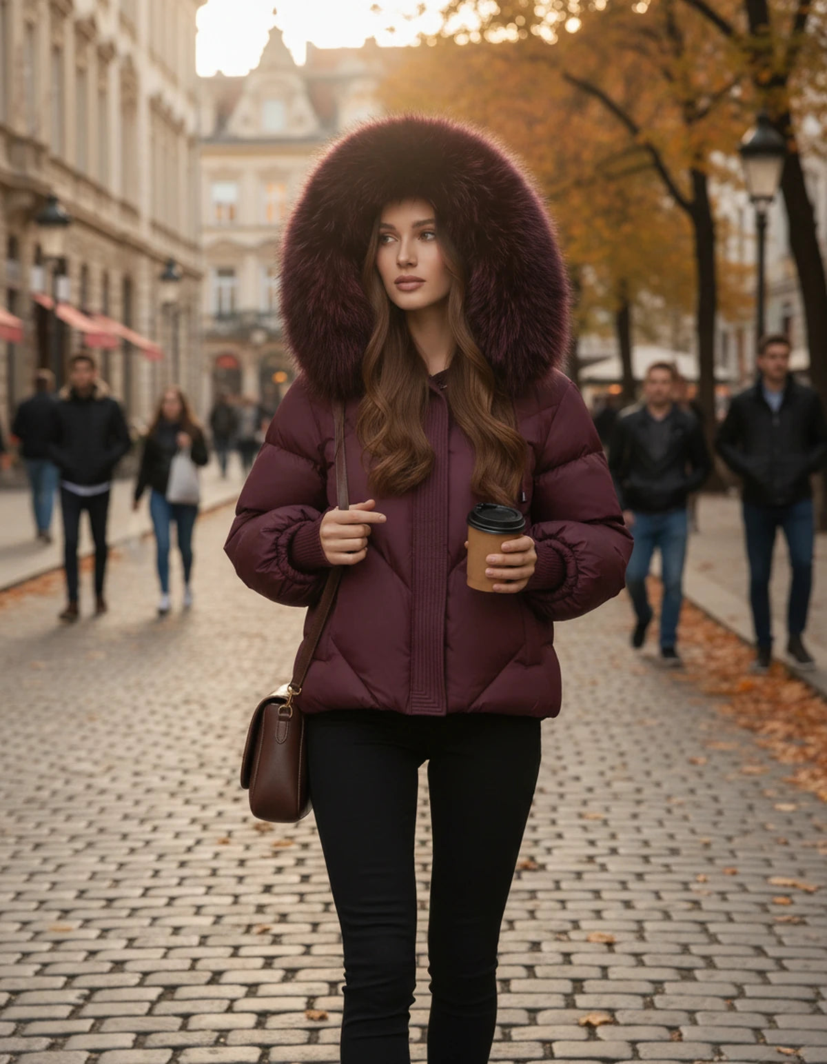 Amorellelle Jacket — Burgundy | SKU: RB-0ac176-burgundy-XS,RB-0ac176-burgundy-S,RB-0ac176-burgundy-M,RB-0ac176-burgundy-L,RB-0ac176-burgundy-XL,RB-0ac176-burgundy-2XL