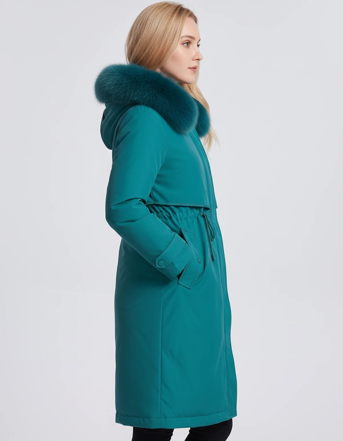 Calysta Jackets — Peacock | SKU: RB-dac591-peacock-XS,RB-dac591-peacock-S,RB-dac591-peacock-M,RB-dac591-peacock-L,RB-dac591-peacock-XL,RB-dac591-peacock-2XL