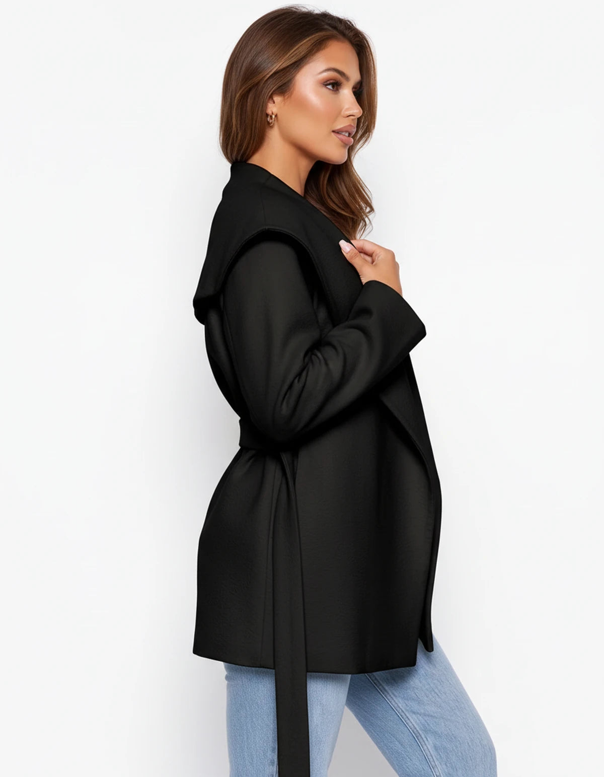 Halcyra Jackets — Black | SKU: RB-09a937-black-XS,RB-09a937-black-S,RB-09a937-black-M,RB-09a937-black-L