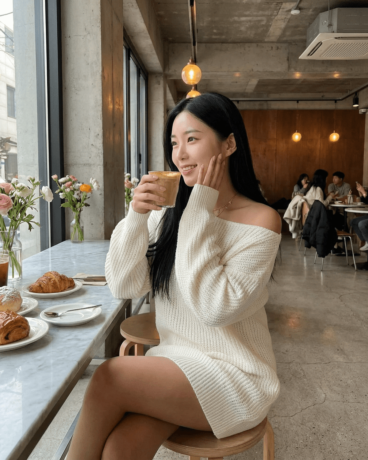 White Bodycon Round Neck Short Sleeve Mini Dress | Gala Nights & Bridal Showers, lifestyle shot | Ramblion | SKU: AMD-59214-white-L-8831,AMD-59214-white-M-8735,AMD-59214-white-S-8781,AMD-59214-white-XL-4817,AMD-59214-white-XS-2861