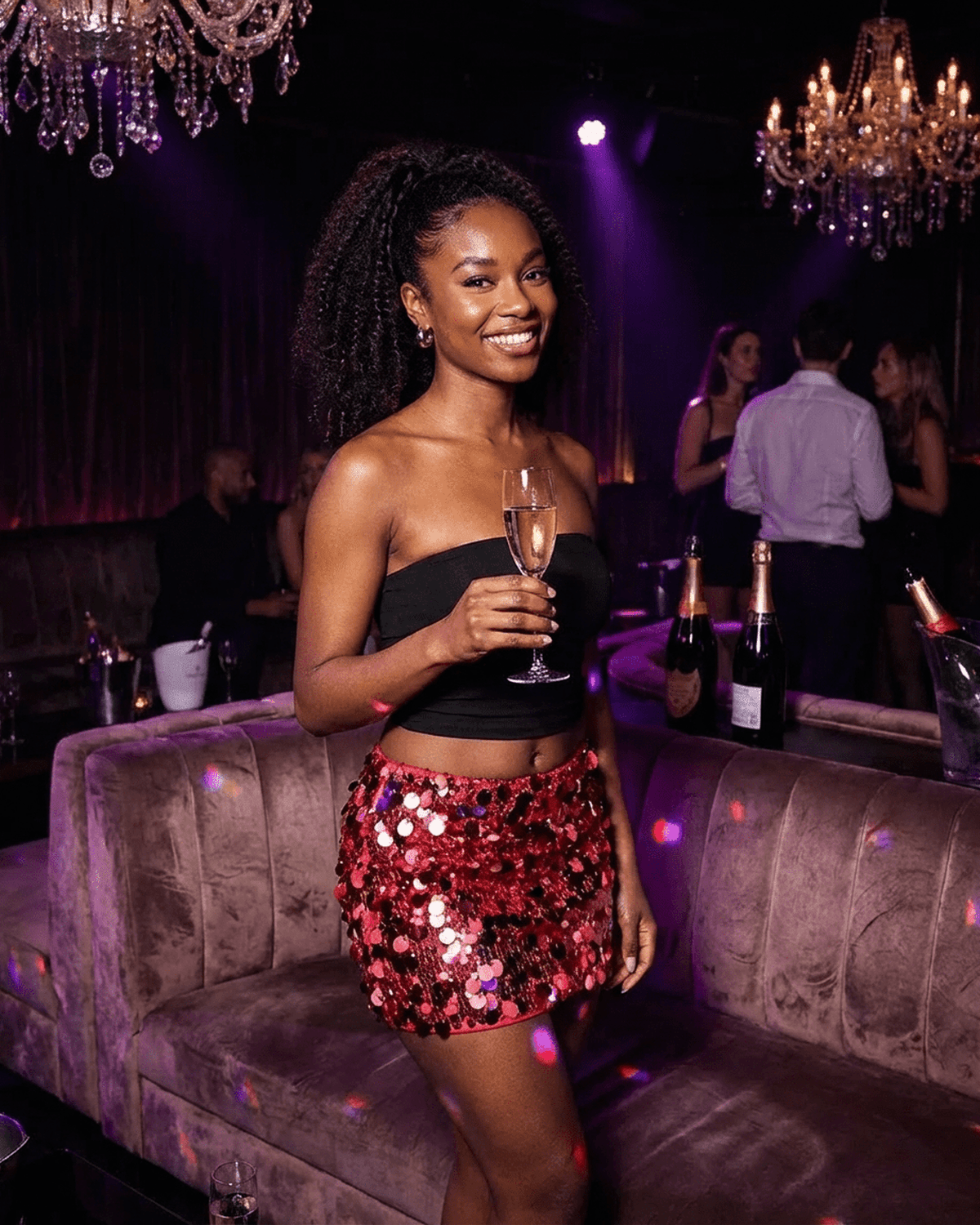 Red Mini Skirt, lifestyle shot | Ramblion | SKU: FMS-49261-red-L-5341,FMS-49261-red-M-3343,FMS-49261-red-S-3456,FMS-49261-red-XL-3037,FMS-49261-red-XS-6580