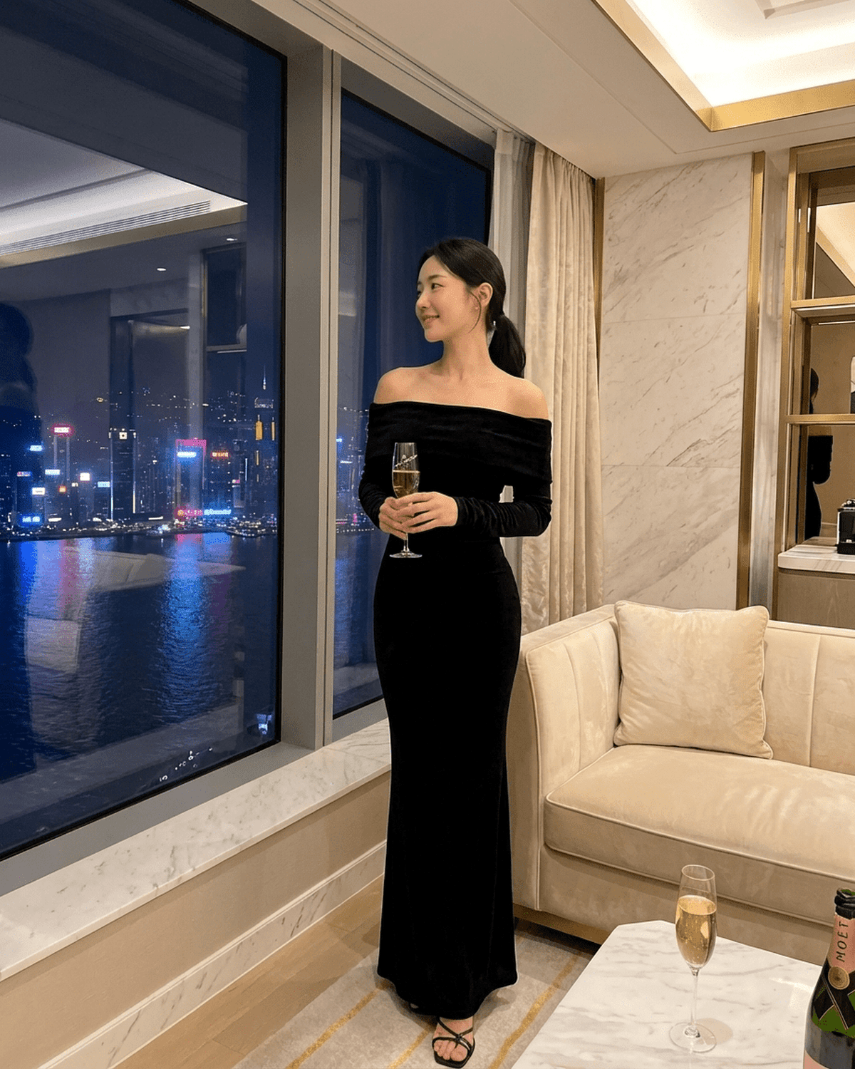 Black Bodycon Round Neck Sleeveless Maxi Dress | Black-Tie Events & Evening Parties, lifestyle shot | Ramblion | SKU: NMD-64827-black-L-8196,NMD-64827-black-M-7114,NMD-64827-black-S-6155,NMD-64827-black-XL-9194,NMD-64827-black-XS-5278