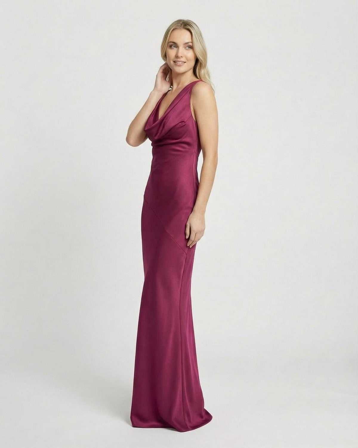 Wine Velvet Wrap Halter Sleeveless Maxi Dress | Prom, Night Out & Guest of Wedding, side view | Ramblion | SKU: VMD-58327-wine-L-1564,VMD-58327-wine-M-6654,VMD-58327-wine-S-5330,VMD-58327-wine-XL-819,VMD-58327-wine-XS-8831
