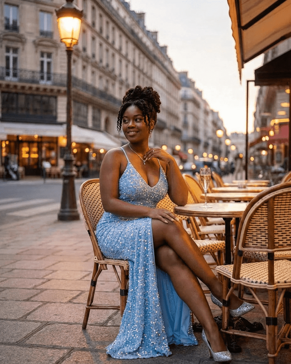 Blue Velvet Wrap V-Neck Sleeveless Maxi Dress | Evening Events, Bridal Showers & Day-to-Night, lifestyle shot | Ramblion | SKU: AMD-58129-blue-L-9705,AMD-58129-blue-M-4185,AMD-58129-blue-S-1845,AMD-58129-blue-XL-1698,AMD-58129-blue-XS-4262