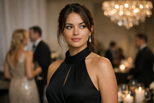 Halter Neck Dresses for Formal Events That Shine