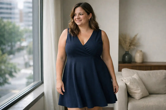 A-Line Dresses for Apple Shape That Flatter