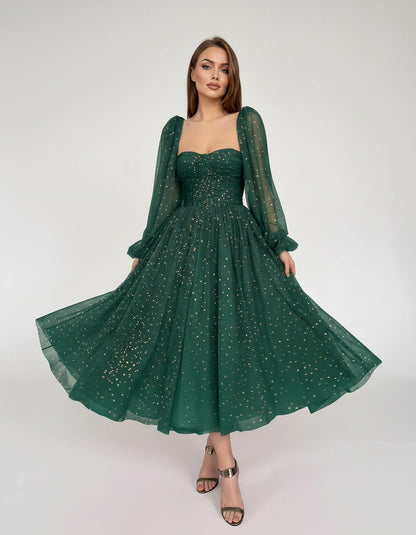 Adelaide Midi Dresses — 02-hunter Green | SKU: RB-0d710f-02hunte6-2,RB-0d710f-02hunte6-4,RB-0d710f-02hunte6-6,RB-0d710f-02hunte6-8,RB-0d710f-02hunte6-10,RB-0d710f-02hunte6-12,RB-0d710f-02hunte6-14,RB-0d710f-02hunte6-16,RB-0d710f-02hunte6-16W,RB-0d710f-02hunte6-18W,RB-0d710f-02hunte6-20W,RB-0d710f-02hunte6-22W