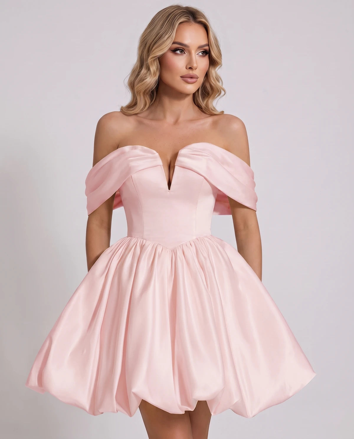 Alcyone Mini Dresses — Pink