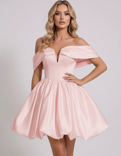 Alcyone Mini Dresses — Pink | SKU: RB-0af8b3-pink-2,RB-0af8b3-pink-4,RB-0af8b3-pink-6,RB-0af8b3-pink-8,RB-0af8b3-pink-10,RB-0af8b3-pink-12,RB-0af8b3-pink-14,RB-0af8b3-pink-16,RB-0af8b3-pink-16W,RB-0af8b3-pink-18W,RB-0af8b3-pink-20W,RB-0af8b3-pink-22W