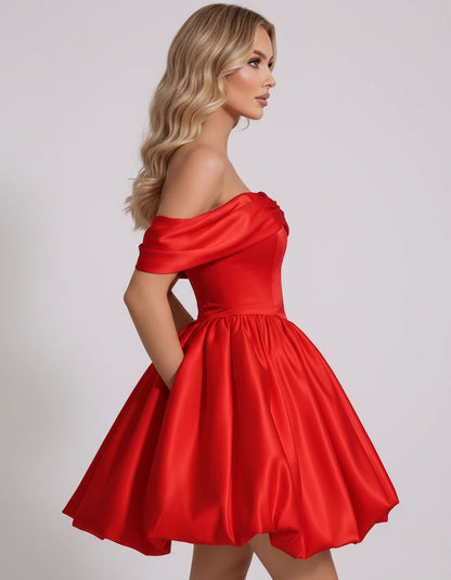 Alcyone Mini Dresses — Red | SKU: RB-0af8b3-red-2,RB-0af8b3-red-4,RB-0af8b3-red-6,RB-0af8b3-red-8,RB-0af8b3-red-10,RB-0af8b3-red-12,RB-0af8b3-red-14,RB-0af8b3-red-16,RB-0af8b3-red-16W,RB-0af8b3-red-18W,RB-0af8b3-red-20W,RB-0af8b3-red-22W