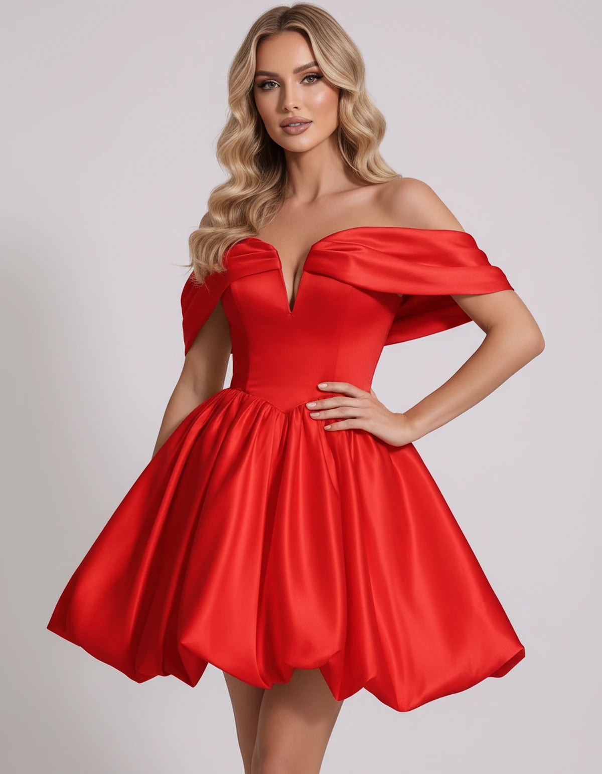 Alcyone Mini Dresses — Red | SKU: RB-0af8b3-red-2,RB-0af8b3-red-4,RB-0af8b3-red-6,RB-0af8b3-red-8,RB-0af8b3-red-10,RB-0af8b3-red-12,RB-0af8b3-red-14,RB-0af8b3-red-16,RB-0af8b3-red-16W,RB-0af8b3-red-18W,RB-0af8b3-red-20W,RB-0af8b3-red-22W