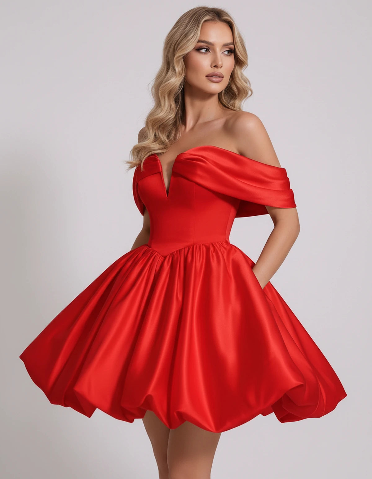 Alcyone Mini Dresses — Red | SKU: RB-0af8b3-red-2,RB-0af8b3-red-4,RB-0af8b3-red-6,RB-0af8b3-red-8,RB-0af8b3-red-10,RB-0af8b3-red-12,RB-0af8b3-red-14,RB-0af8b3-red-16,RB-0af8b3-red-16W,RB-0af8b3-red-18W,RB-0af8b3-red-20W,RB-0af8b3-red-22W