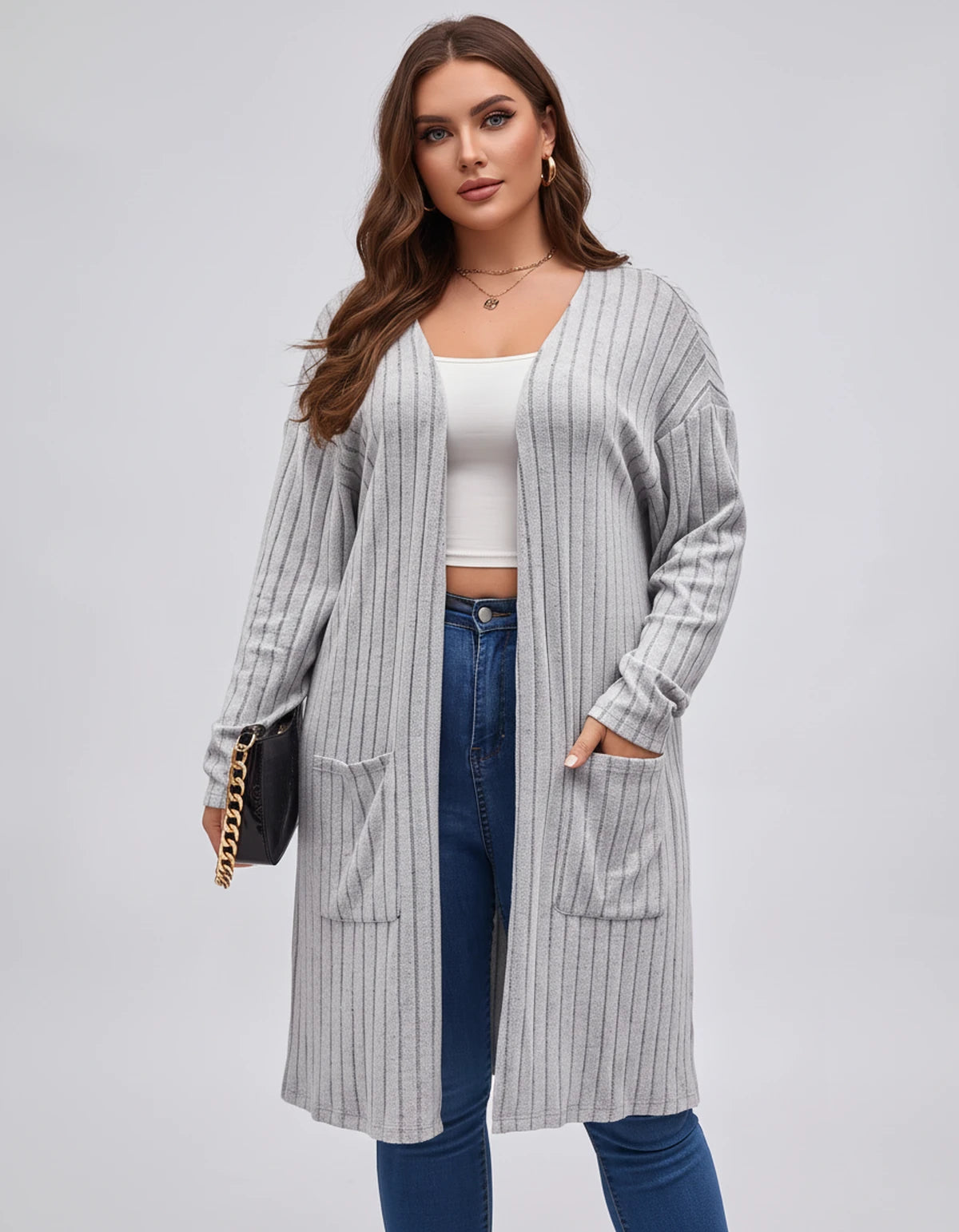 Alenya Sweaters — Gray | SKU: RB-0756d4-gray-XS,RB-0756d4-gray-S,RB-0756d4-gray-M,RB-0756d4-gray-L,RB-0756d4-gray-XL,RB-0756d4-gray-2XL