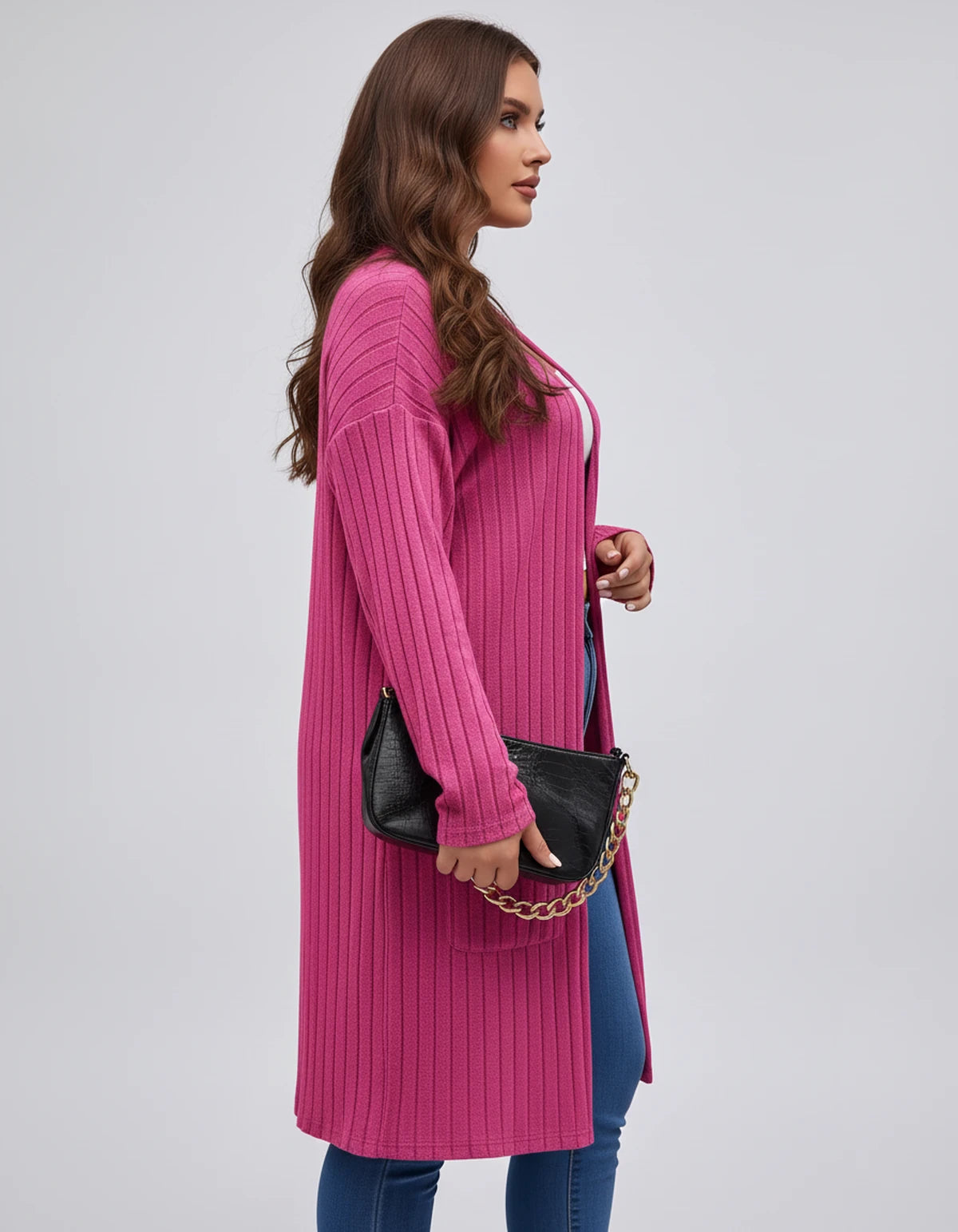 Alenya Sweaters — Magenta | SKU: RB-0756d4-magenta-XS,RB-0756d4-magenta-S,RB-0756d4-magenta-M,RB-0756d4-magenta-L,RB-0756d4-magenta-XL,RB-0756d4-magenta-2XL