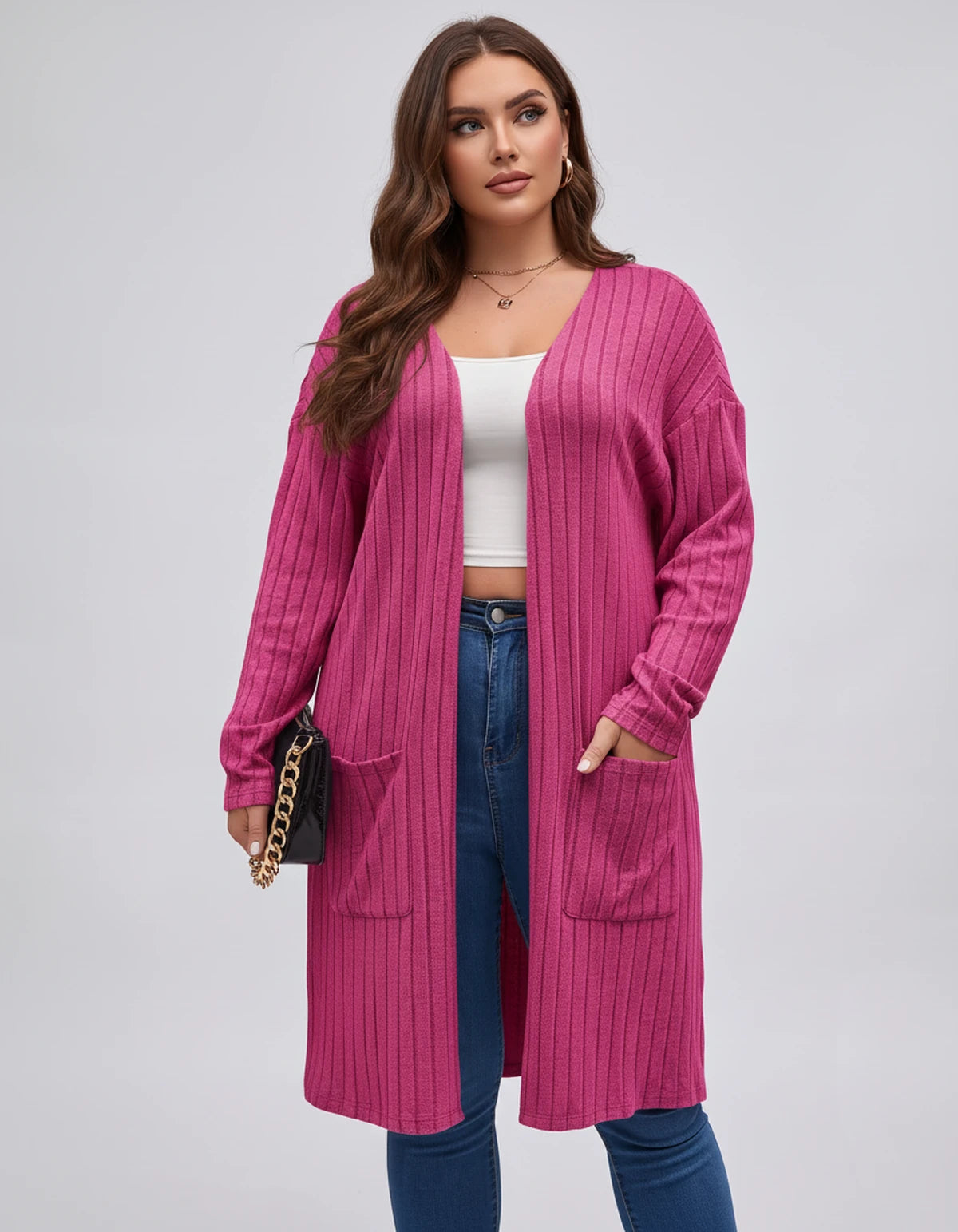 Alenya Sweaters — Magenta | SKU: RB-0756d4-magenta-XS,RB-0756d4-magenta-S,RB-0756d4-magenta-M,RB-0756d4-magenta-L,RB-0756d4-magenta-XL,RB-0756d4-magenta-2XL