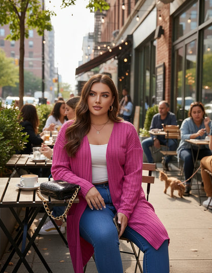 Alenya Sweaters — Magenta | SKU: RB-0756d4-magenta-XS,RB-0756d4-magenta-S,RB-0756d4-magenta-M,RB-0756d4-magenta-L,RB-0756d4-magenta-XL,RB-0756d4-magenta-2XL