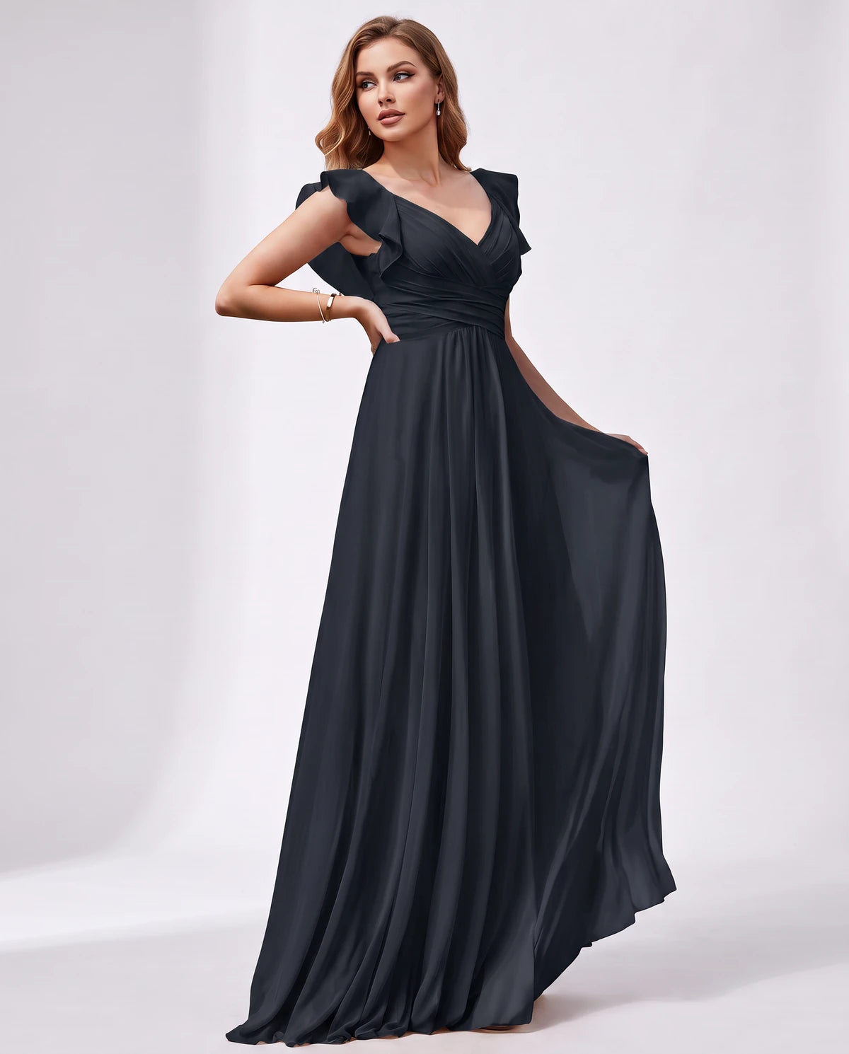 Alessia Maxi Dresses — Navy