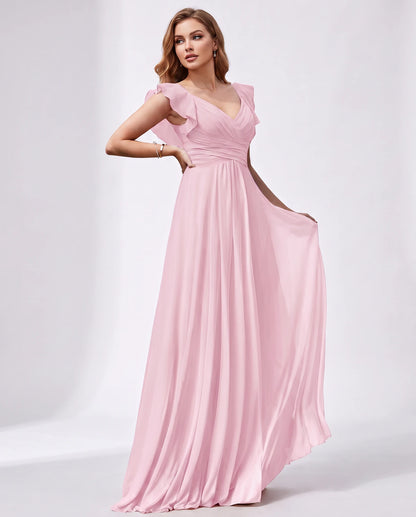 Alessia Maxi Dresses — Pink