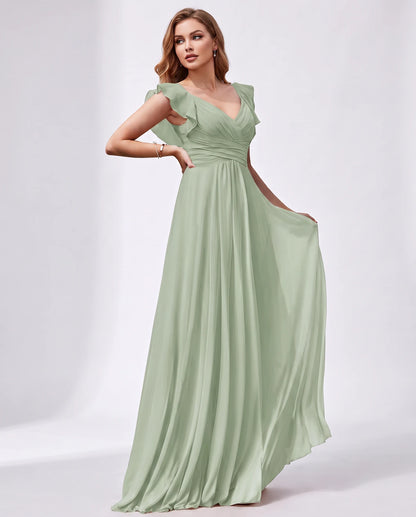Alessia Maxi Dresses — Sage