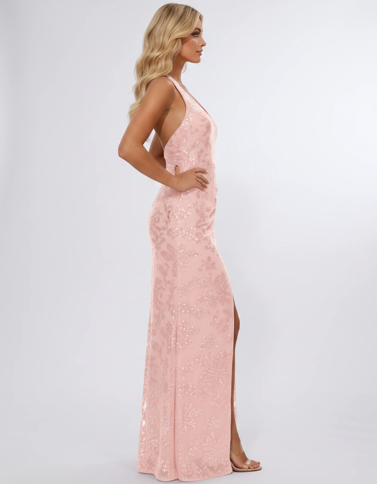 Allegra Maxi Dresses — Blush | SKU: RB-62926d-blush-2,RB-62926d-blush-4,RB-62926d-blush-6,RB-62926d-blush-8,RB-62926d-blush-10,RB-62926d-blush-12,RB-62926d-blush-14,RB-62926d-blush-16,RB-62926d-blush-16W,RB-62926d-blush-18W,RB-62926d-blush-20W,RB-62926d-blush-22W