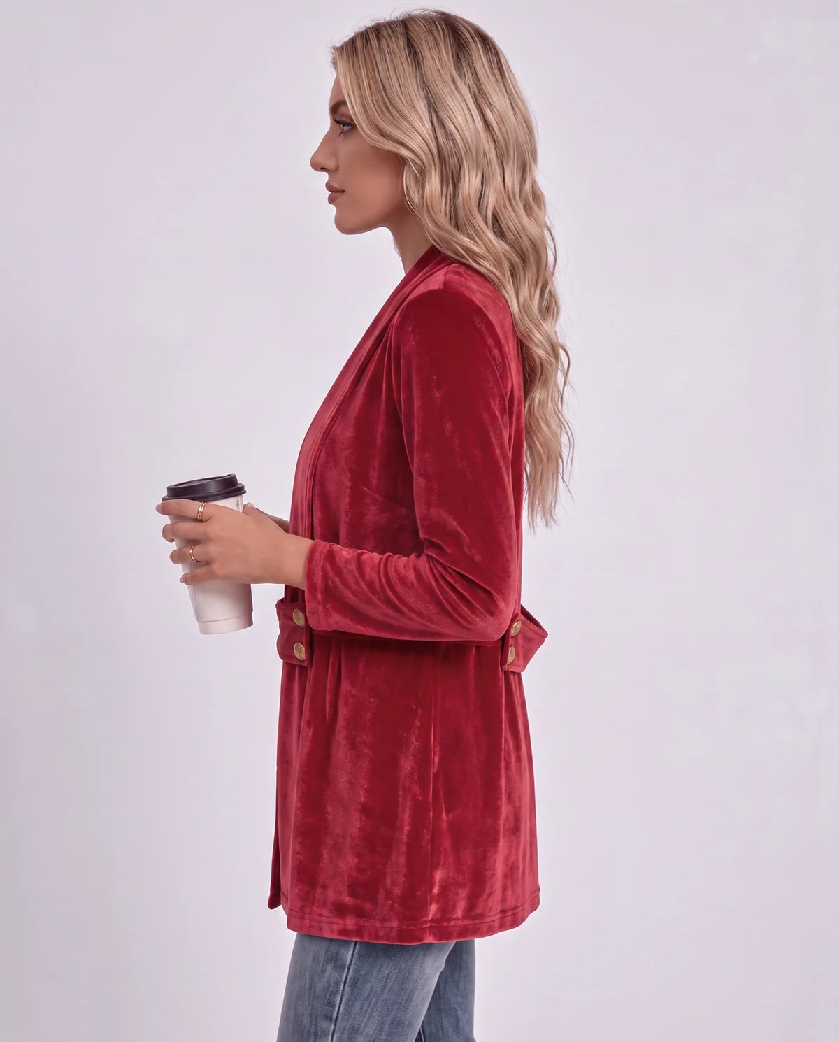 Amarante Blazer — 07 | SKU: RB-845e93-07-XS,RB-845e93-07-S,RB-845e93-07-M,RB-845e93-07-L,RB-845e93-07-XL,RB-845e93-07-2XL