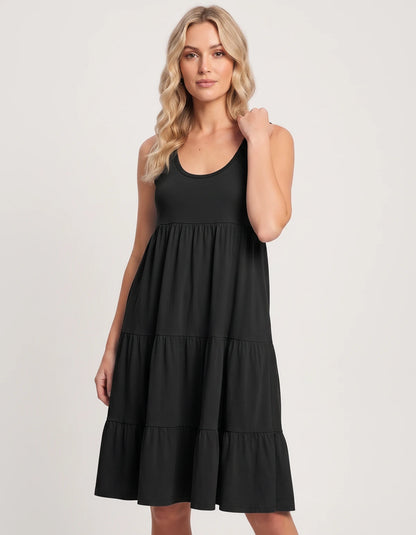 Amarante10 Midi Dresses — 8806-Black | SKU: RB-d1df1c-8806blc4-XS,RB-d1df1c-8806blc4-S,RB-d1df1c-8806blc4-M,RB-d1df1c-8806blc4-L,RB-d1df1c-8806blc4-XL,RB-d1df1c-8806blc4-2XL