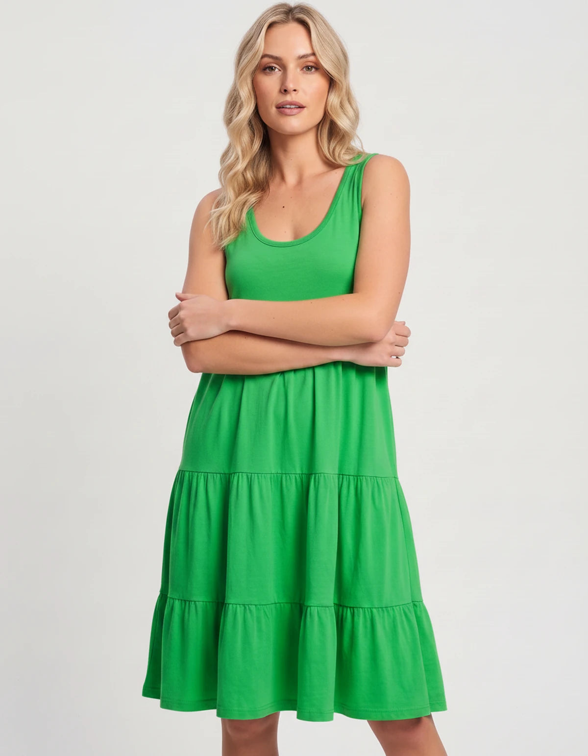 Amarante10 Midi Dresses — 8806-Green | SKU: RB-d1df1c-8806grd2-XS,RB-d1df1c-8806grd2-S,RB-d1df1c-8806grd2-M,RB-d1df1c-8806grd2-L,RB-d1df1c-8806grd2-XL,RB-d1df1c-8806grd2-2XL