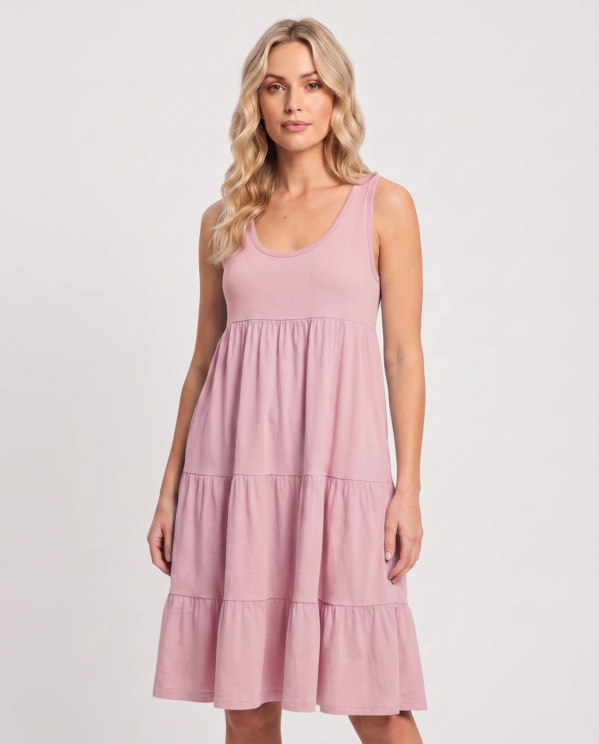 Amarante10 Midi Dresses — 8806-Pink