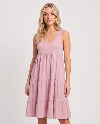 Amarante10 Midi Dresses — 8806-Pink