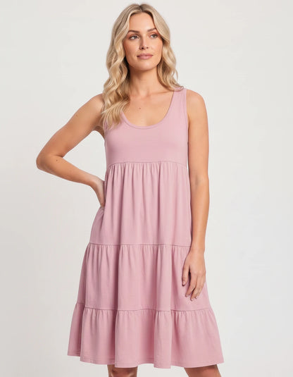 Amarante10 Midi Dresses — 8806-Pink | SKU: RB-d1df1c-8806pink-XS,RB-d1df1c-8806pink-S,RB-d1df1c-8806pink-M,RB-d1df1c-8806pink-L,RB-d1df1c-8806pink-XL,RB-d1df1c-8806pink-2XL