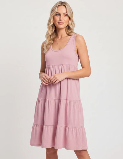 Amarante10 Midi Dresses — 8806-Pink | SKU: RB-d1df1c-8806pink-XS,RB-d1df1c-8806pink-S,RB-d1df1c-8806pink-M,RB-d1df1c-8806pink-L,RB-d1df1c-8806pink-XL,RB-d1df1c-8806pink-2XL