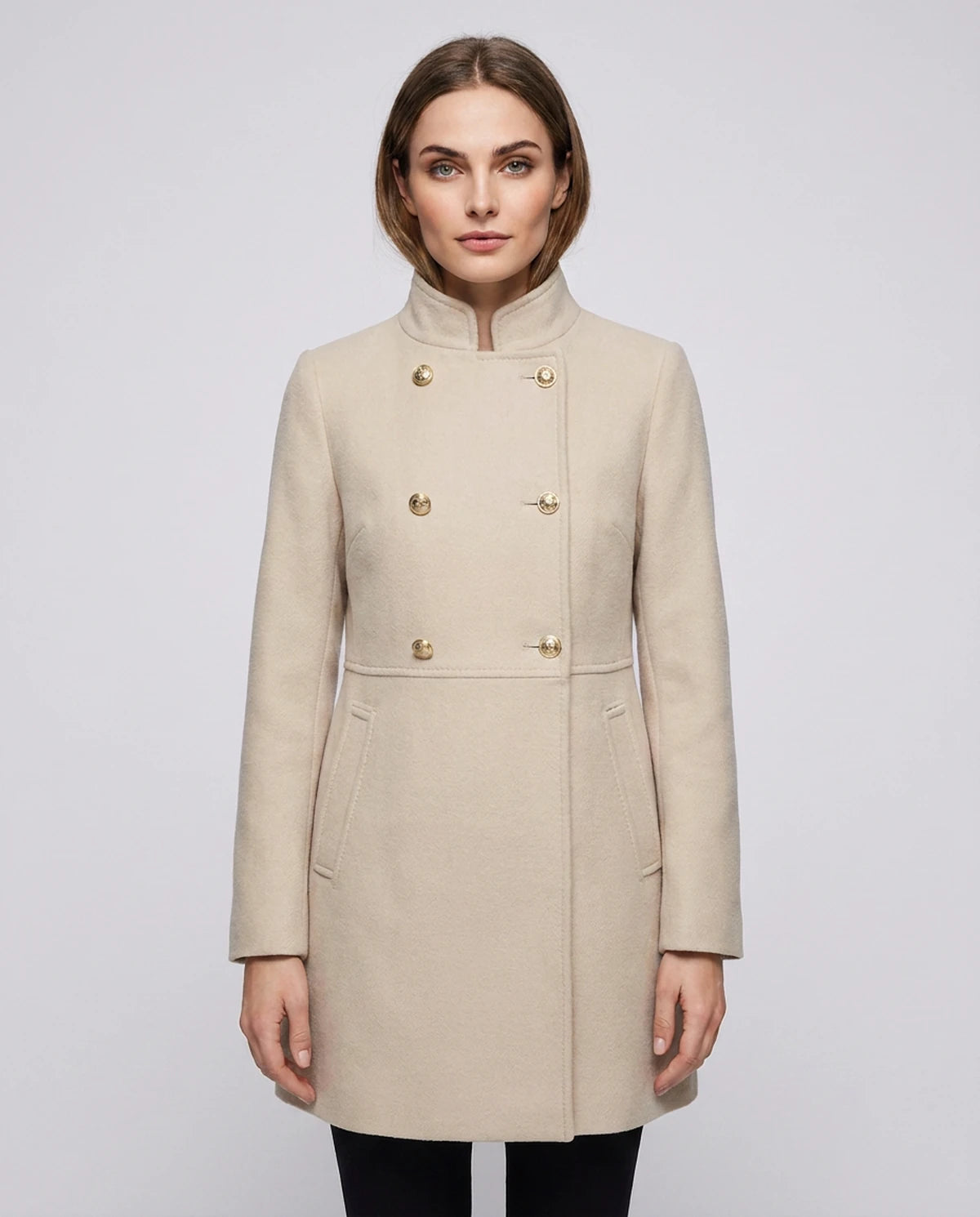 Amarante11 Jackets — Beige | SKU: RB-297be6-beige-XS,RB-297be6-beige-S,RB-297be6-beige-M,RB-297be6-beige-L