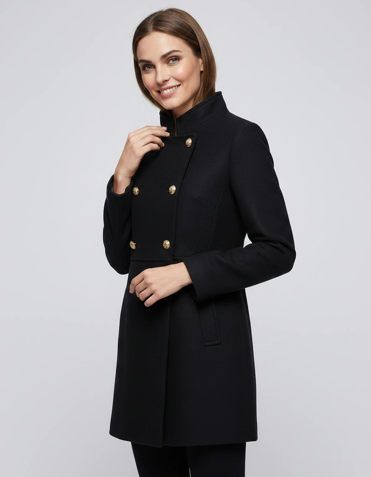 Amarante11 Jackets — Black | SKU: RB-297be6-black-XS,RB-297be6-black-S,RB-297be6-black-M,RB-297be6-black-L