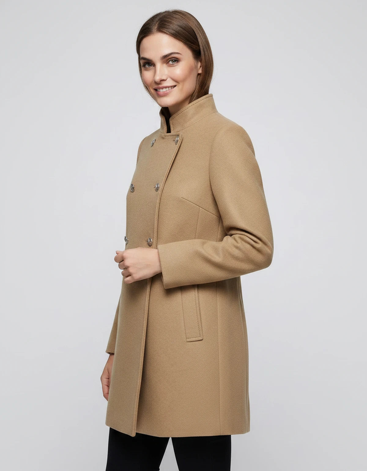 Amarante11 Jackets — Deep khaki | SKU: RB-297be6-deepkhd7-XS,RB-297be6-deepkhd7-S,RB-297be6-deepkhd7-M,RB-297be6-deepkhd7-L