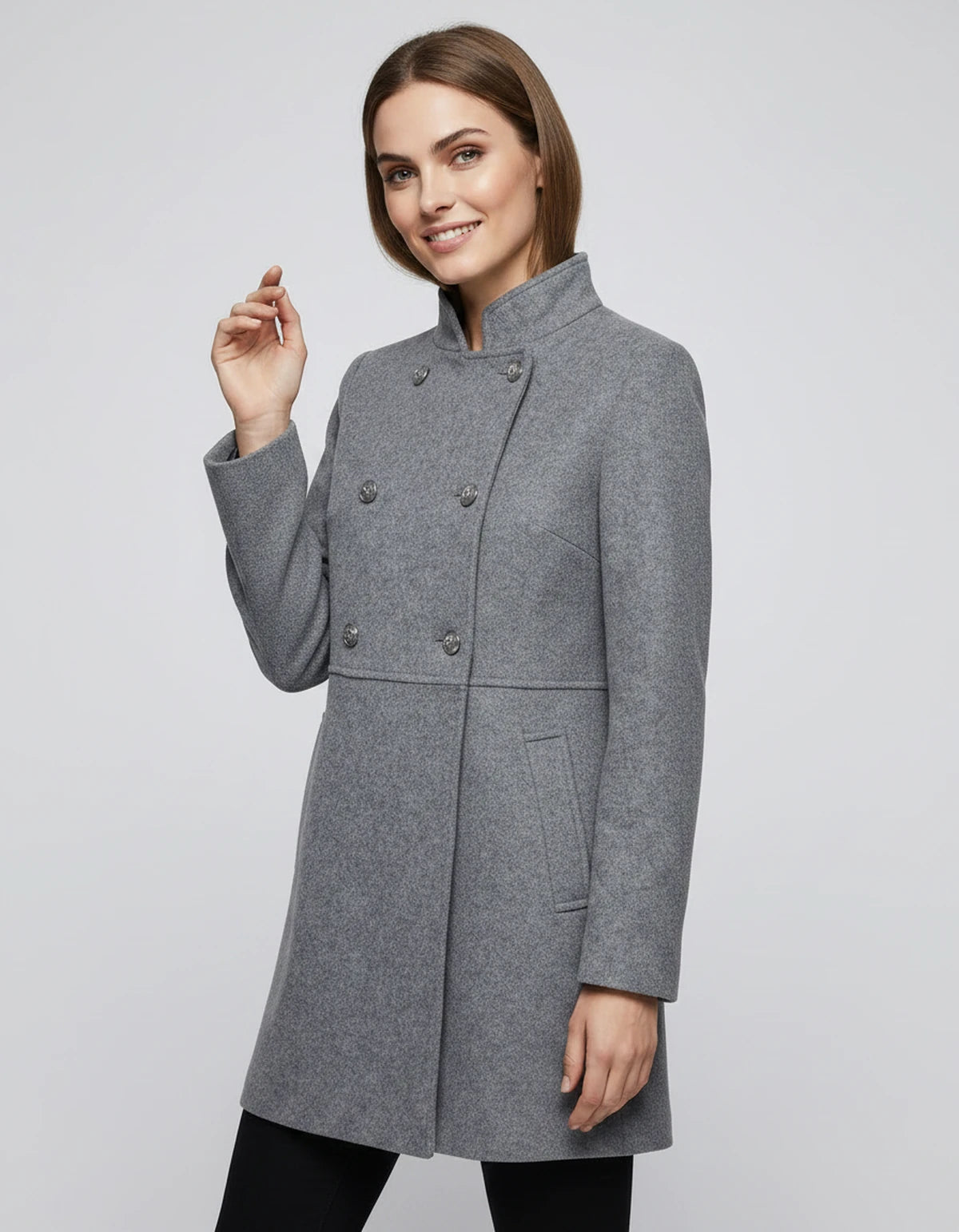 Amarante11 Jackets — Grey | SKU: RB-297be6-grey-XS,RB-297be6-grey-S,RB-297be6-grey-M,RB-297be6-grey-L