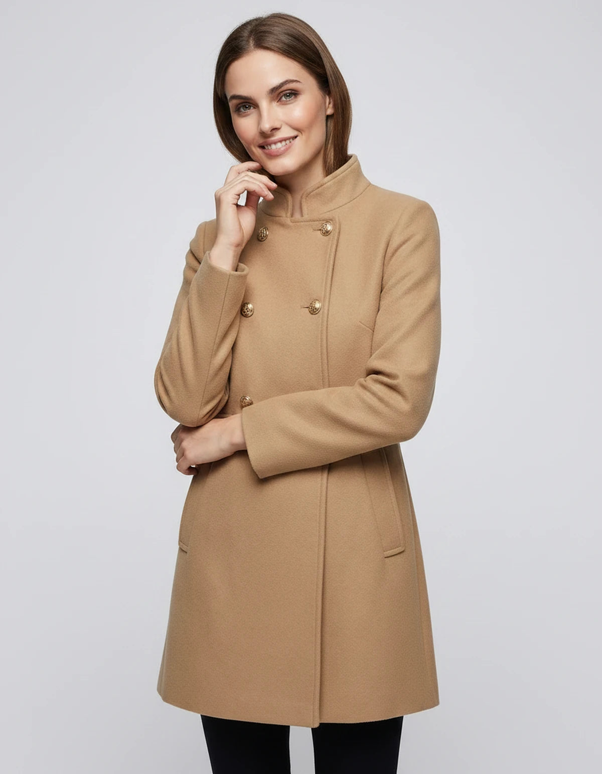 Amarante11 Jackets — Light khaki | SKU: RB-297be6-lightk74-XS,RB-297be6-lightk74-S,RB-297be6-lightk74-M,RB-297be6-lightk74-L