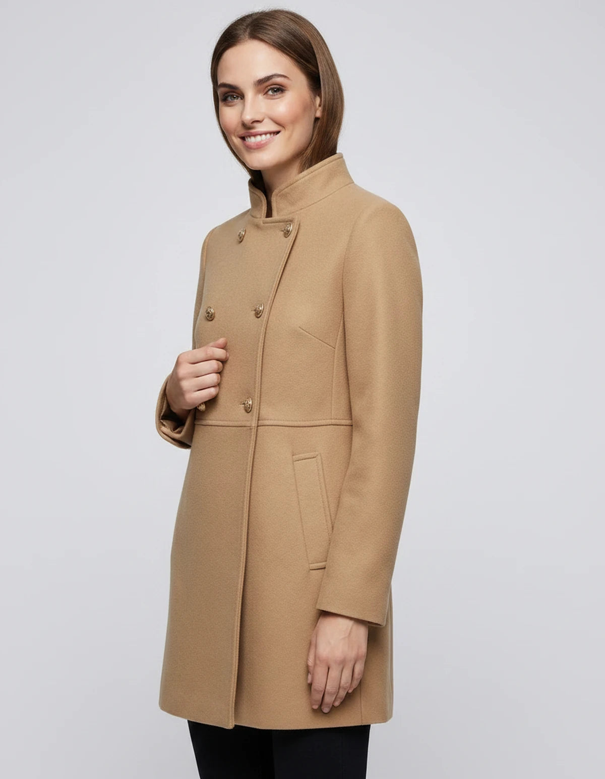 Amarante11 Jackets — Light khaki | SKU: RB-297be6-lightk74-XS,RB-297be6-lightk74-S,RB-297be6-lightk74-M,RB-297be6-lightk74-L