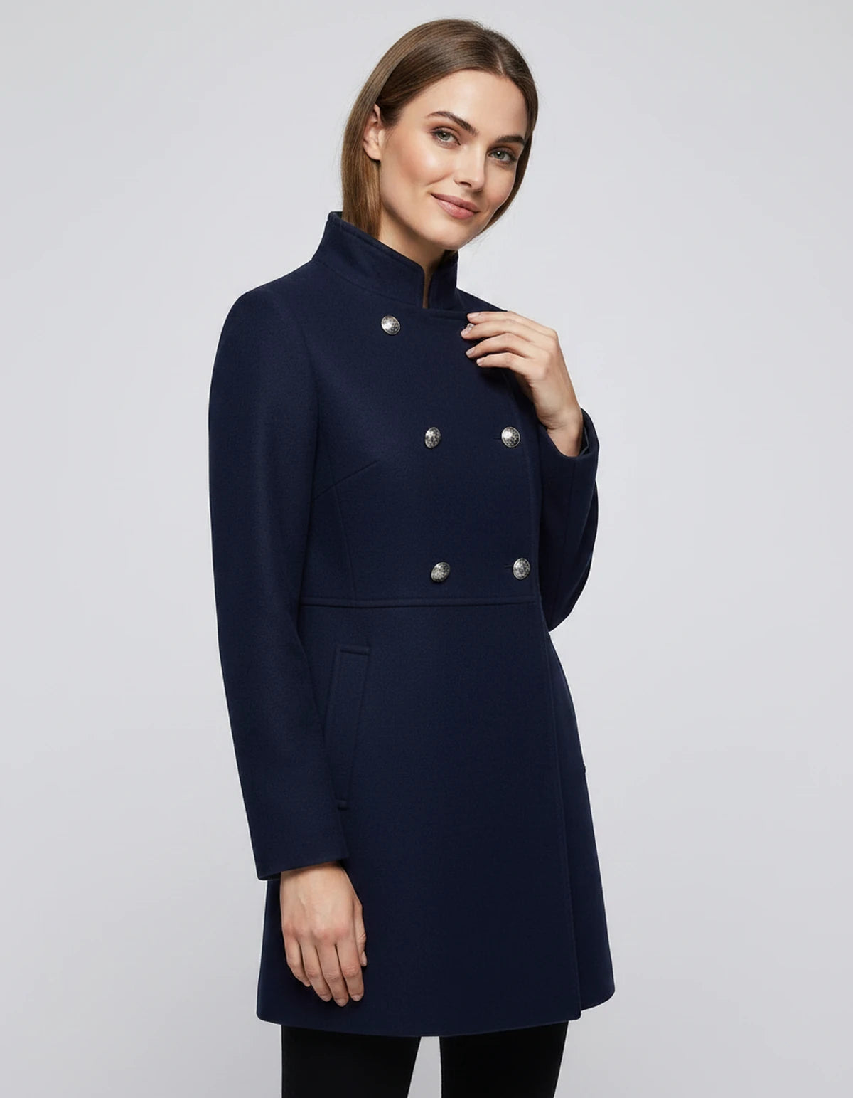 Amarante11 Jackets — Navy blue | SKU: RB-297be6-navyblue-XS,RB-297be6-navyblue-S,RB-297be6-navyblue-M,RB-297be6-navyblue-L
