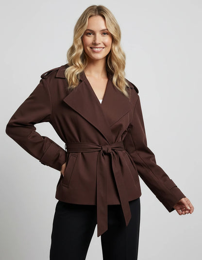 Amarante13 Jackets — Brown | SKU: RB-bc4089-brown-XS,RB-bc4089-brown-S,RB-bc4089-brown-M,RB-bc4089-brown-L