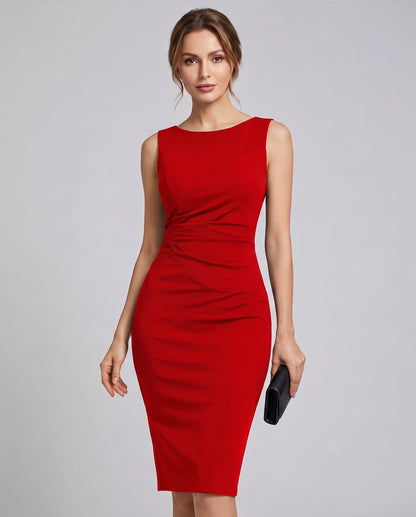 Amarante2 Midi Dresses — Red