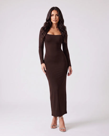Amarante8 Midi Dresses — Light Brown