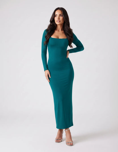 Amarante8 Midi Dresses — Peacock | SKU: RB-bea5d4-peacock-XS,RB-bea5d4-peacock-S,RB-bea5d4-peacock-M,RB-bea5d4-peacock-L,RB-bea5d4-peacock-XL