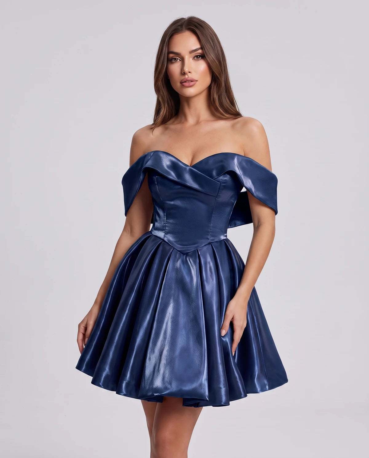 Amaranteelle Mini Dresses — Navy
