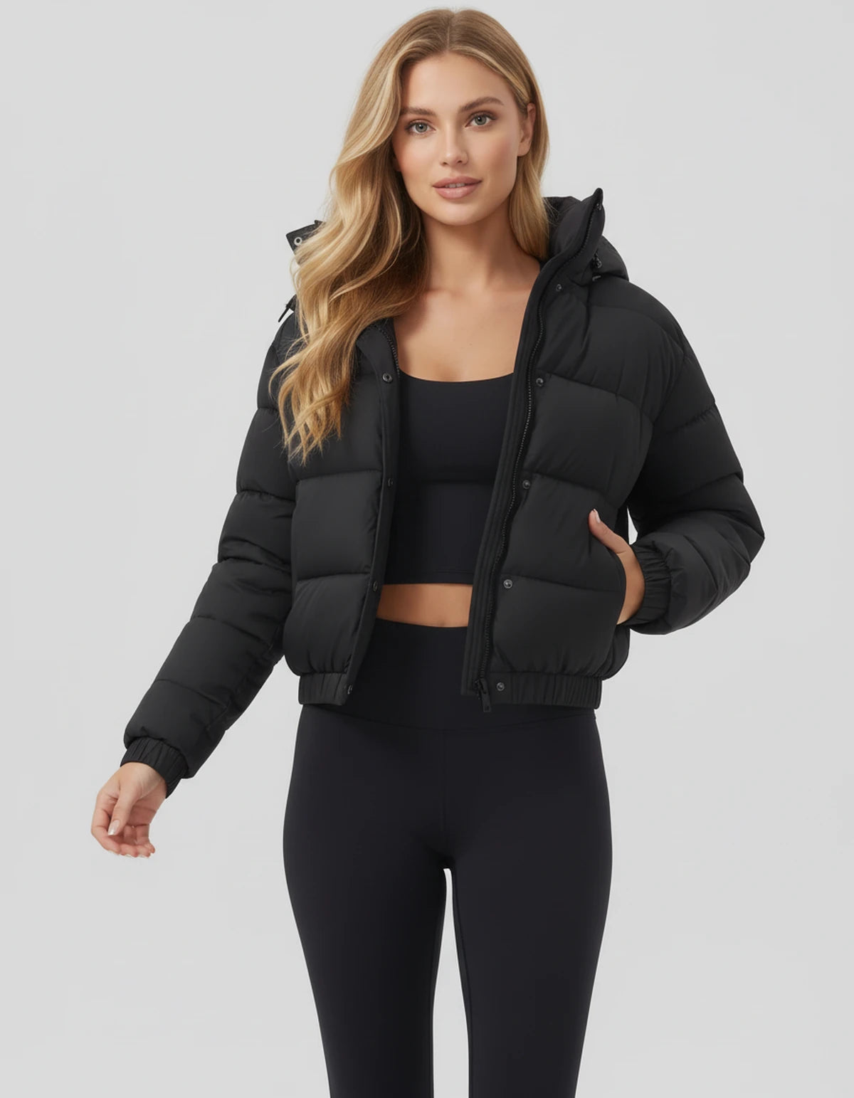 Amarantelle Jackets — Black | SKU: RB-7fd901-black-XS,RB-7fd901-black-S,RB-7fd901-black-M,RB-7fd901-black-L,RB-7fd901-black-XL
