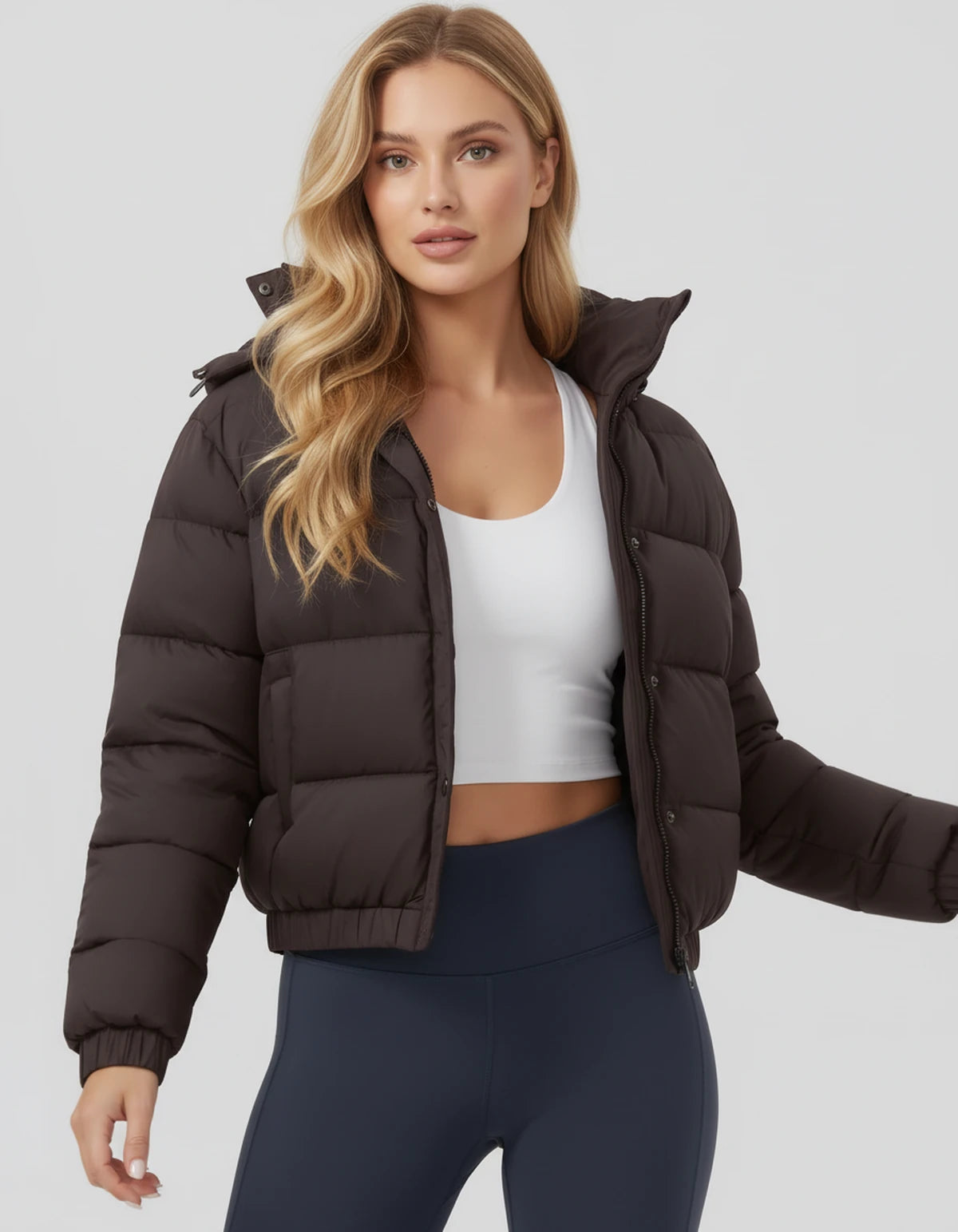 Amarantelle Jackets — Brown | SKU: RB-7fd901-brown-XS,RB-7fd901-brown-S,RB-7fd901-brown-M,RB-7fd901-brown-L,RB-7fd901-brown-XL