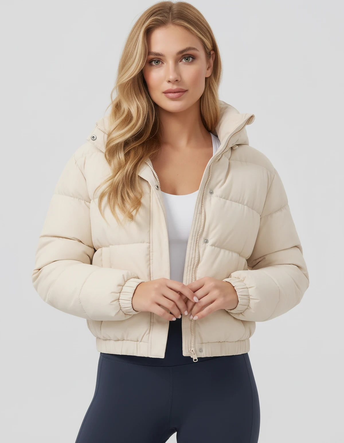 Amarantelle Jackets — Ivory White | SKU: RB-7fd901-ivorywcc-XS,RB-7fd901-ivorywcc-S,RB-7fd901-ivorywcc-M,RB-7fd901-ivorywcc-L,RB-7fd901-ivorywcc-XL