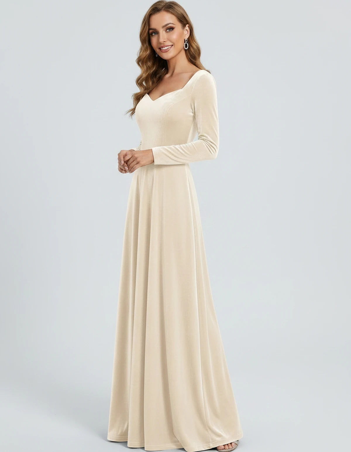 Amarantena Maxi Dresses — Beige | SKU: RB-a5b104-beige-US2-UK6-EU32,RB-a5b104-beige-US4-UK8-EU34,RB-a5b104-beige-US10-UK14-EU40,RB-a5b104-beige-US12-UK16-EU42,RB-a5b104-beige-US14-UK18-EU44,RB-a5b104-beige-US16-UK20-EU46,RB-a5b104-beige-US16W-UK20-EU46,RB-a5b104-beige-US18W-UK22-EU48,RB-a5b104-beige-US20W-UK24-EU50,RB-a5b104-beige-US22W-UK26-EU52,RB-a5b104-beige-US24W-UK28-EU54,RB-a5b104-beige-US26W-UK30-EU56