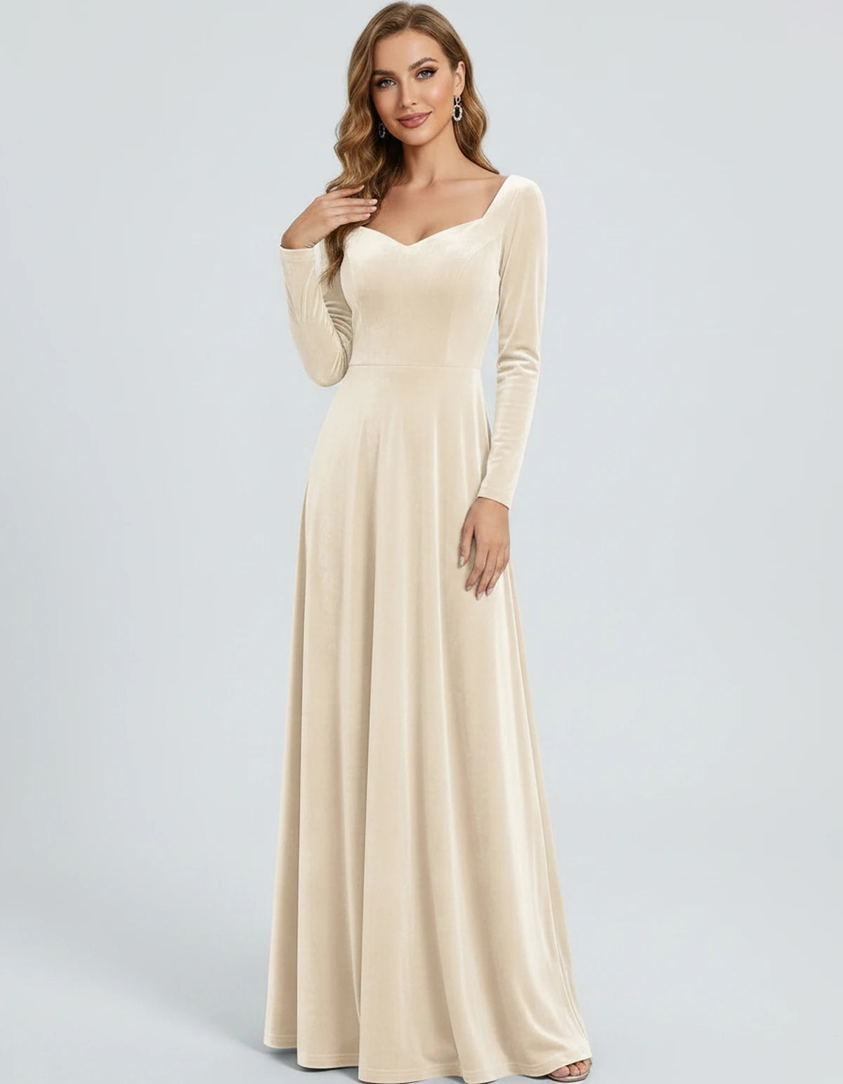 Amarantena Maxi Dresses — Beige | SKU: RB-a5b104-beige-US2-UK6-EU32,RB-a5b104-beige-US4-UK8-EU34,RB-a5b104-beige-US10-UK14-EU40,RB-a5b104-beige-US12-UK16-EU42,RB-a5b104-beige-US14-UK18-EU44,RB-a5b104-beige-US16-UK20-EU46,RB-a5b104-beige-US16W-UK20-EU46,RB-a5b104-beige-US18W-UK22-EU48,RB-a5b104-beige-US20W-UK24-EU50,RB-a5b104-beige-US22W-UK26-EU52,RB-a5b104-beige-US24W-UK28-EU54,RB-a5b104-beige-US26W-UK30-EU56