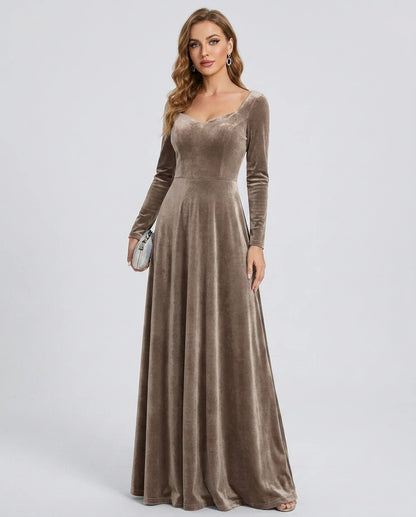 Amarantena Maxi Dresses — Cofee