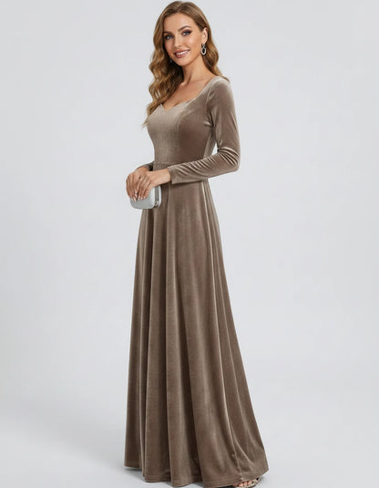 Amarantena Maxi Dresses — Cofee | SKU: RB-a5b104-cofee-US2-UK6-EU32,RB-a5b104-cofee-US4-UK8-EU34,RB-a5b104-cofee-US10-UK14-EU40,RB-a5b104-cofee-US12-UK16-EU42,RB-a5b104-cofee-US14-UK18-EU44,RB-a5b104-cofee-US16-UK20-EU46,RB-a5b104-cofee-US16W-UK20-EU46,RB-a5b104-cofee-US18W-UK22-EU48,RB-a5b104-cofee-US20W-UK24-EU50,RB-a5b104-cofee-US22W-UK26-EU52,RB-a5b104-cofee-US24W-UK28-EU54,RB-a5b104-cofee-US26W-UK30-EU56